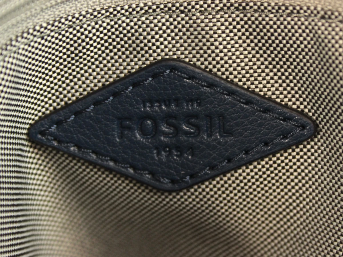 FOSSIL - Luxe mini rugzak van lams- en koeienleder – Petrolblauw - foto 6