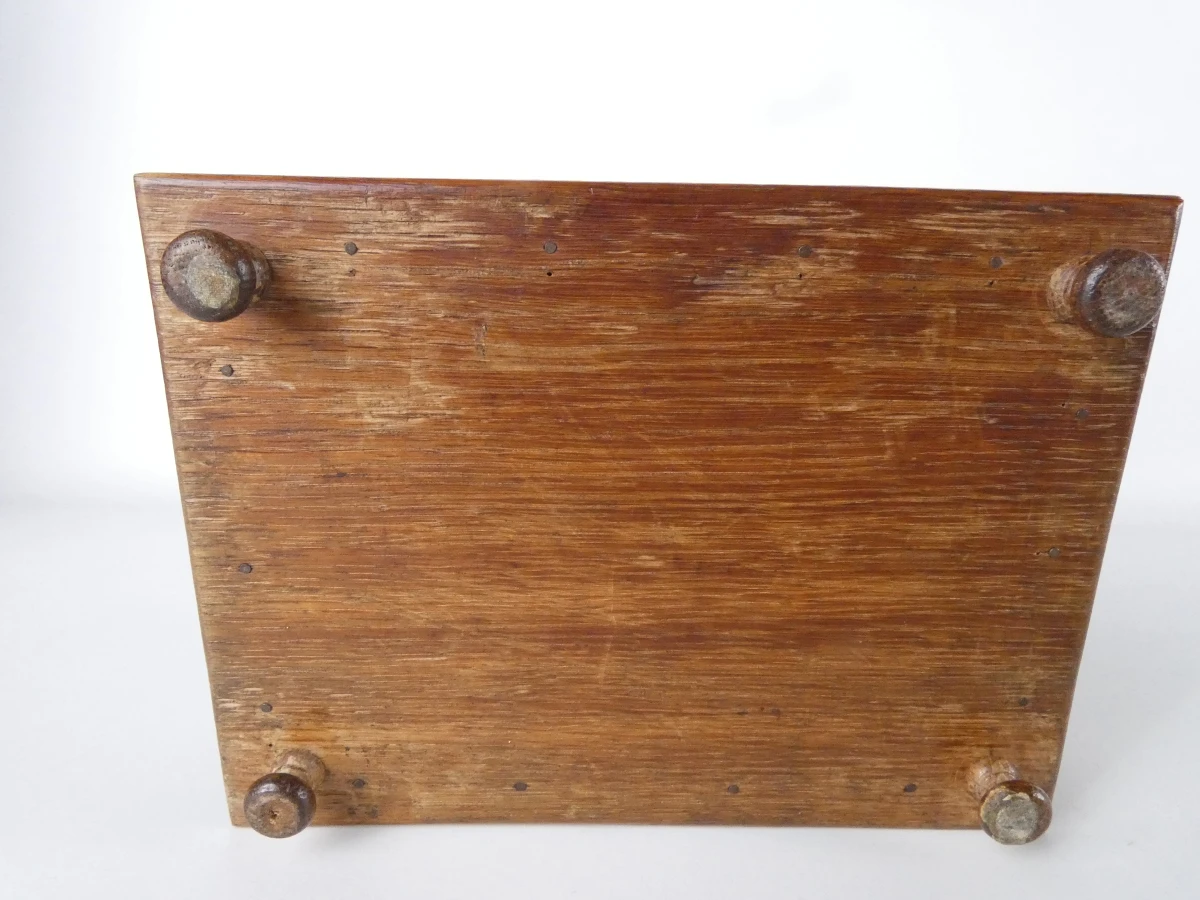 Set van 3 Handgemaakte decoratieve houten sieradenkistjes - foto 5