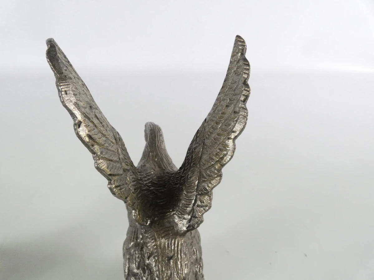 Set van 6 metalen vogelbeeldjes – 2 eenden en 2 fazantenkoppels - foto 9