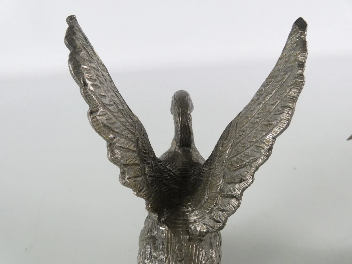 Set van 6 metalen vogelbeeldjes – 2 eenden en 2 fazantenkoppels - foto 10