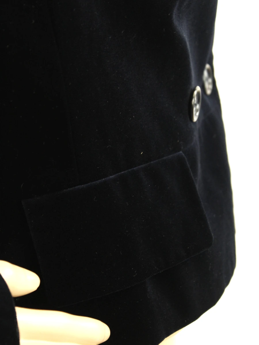 Scapa zwarte/donkerblauwe damesblazer - maat 40 - foto 5