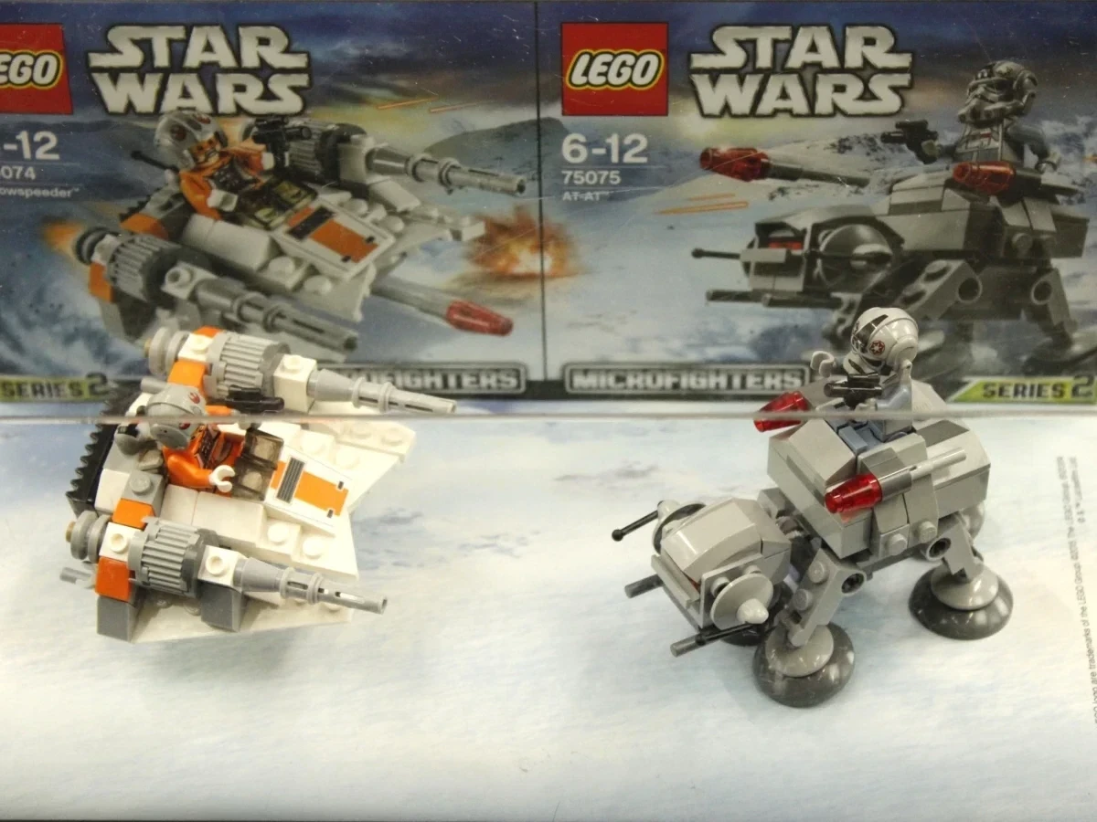 LEGO Star Wars Display Microfighters set 75074 & 75075 - foto 9