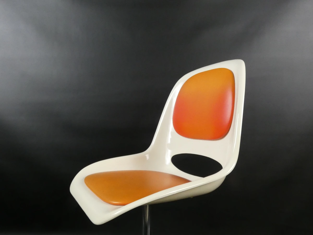 Vintage draaibare stoel in Space Age-stijl - foto 2