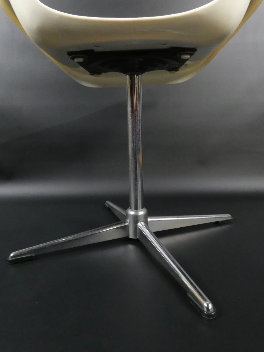 Vintage draaibare stoel in Space Age-stijl - foto 9