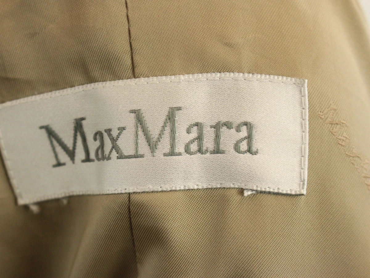 MaxMara - luxueuze lange wintermantel – 90% wol & 10% kasjmier – camelbeige - foto 9