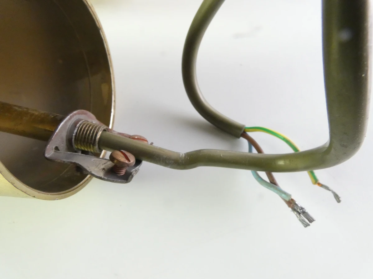 Vintage Jaren '70 Hanglamp / Kroonluchter met 4 Lichtpunten (Met Garantie!) - foto 10