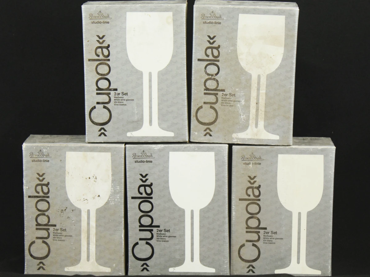 Cupola Rosenthal Studio-Linie Set van 28 glazen voor witte en rode wijn champagne en water - foto 5