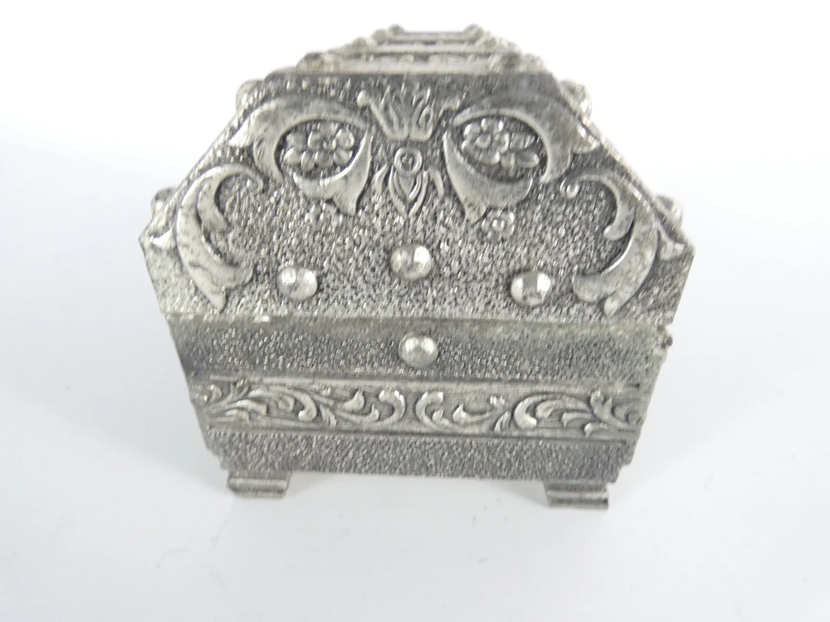 Fraaie verzameling van 6 diverse oude en vintage sieraden- en snuisterijdoosjes – 19e/20e eeuw - foto 19