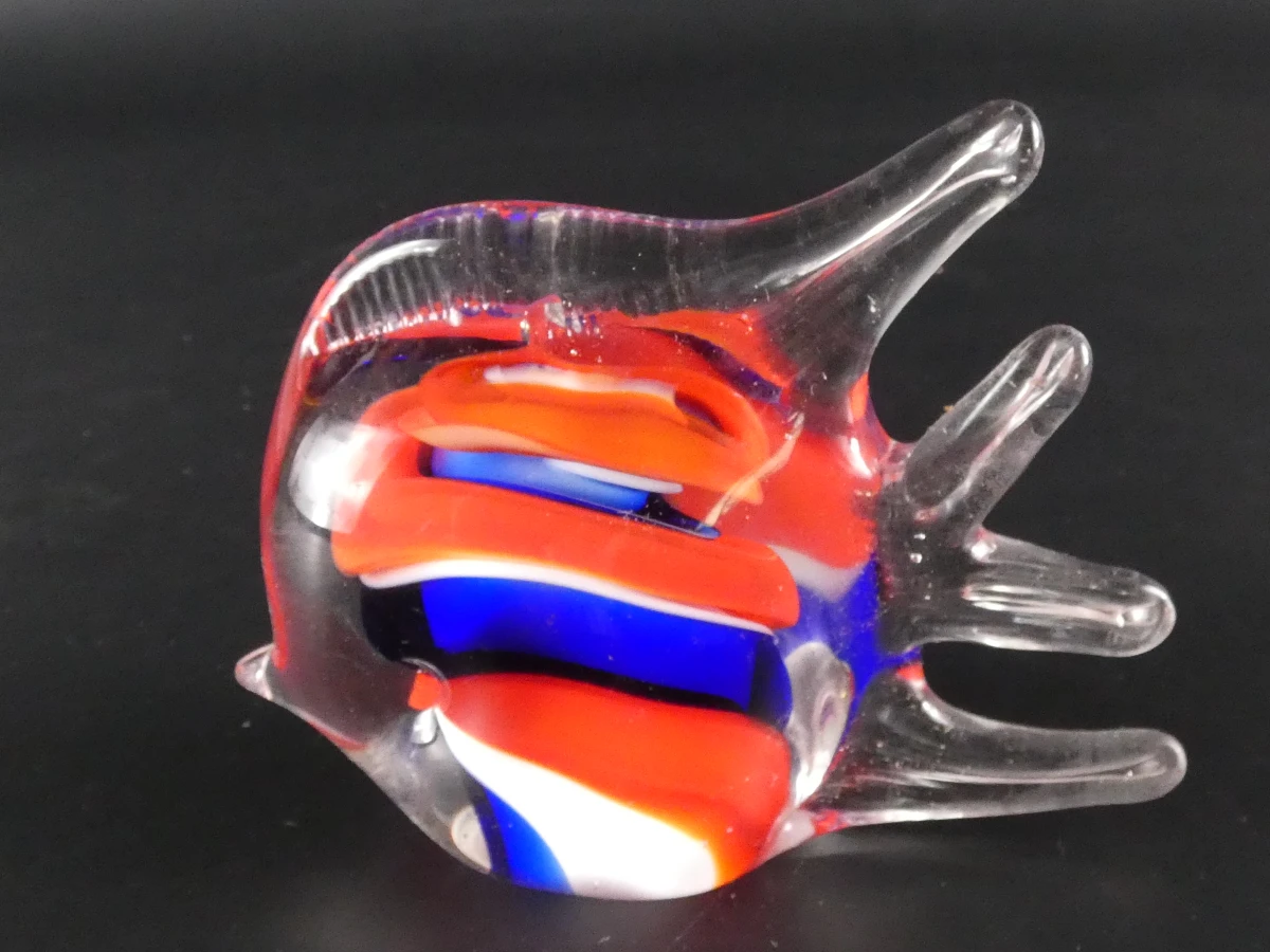Set van 3 decoratieve glazen vissen in Murano-stijl - foto 21
