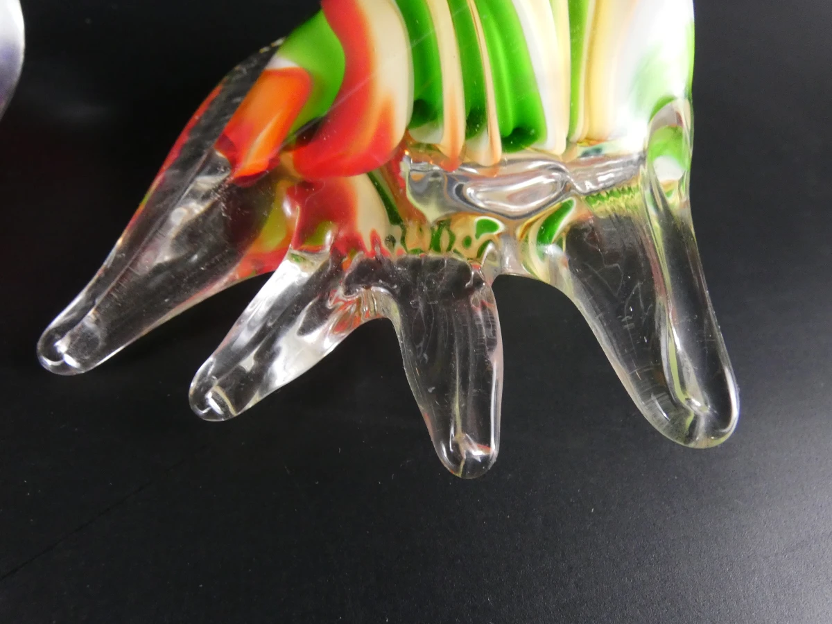 Set van 3 decoratieve glazen vissen in Murano-stijl - foto 18