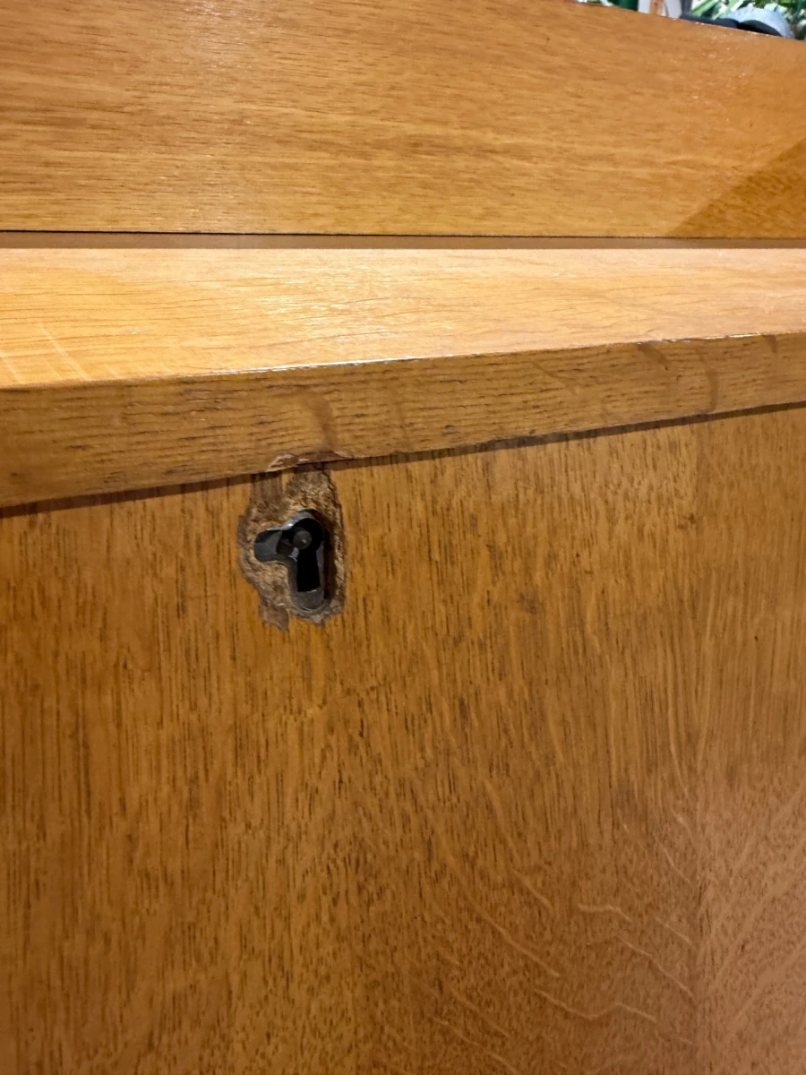 Vintage Secretaire / Bureaukast – Jaren 60 – Mid-Century Modern - foto 2