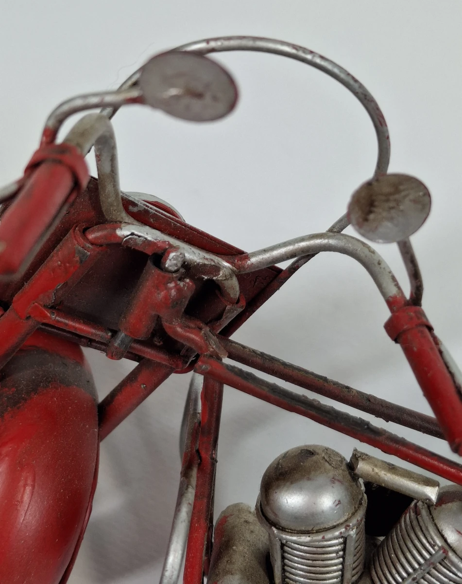 Metalen decoratieve motorfiets - foto 6