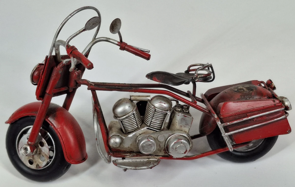 Metalen decoratieve motorfiets - foto 2