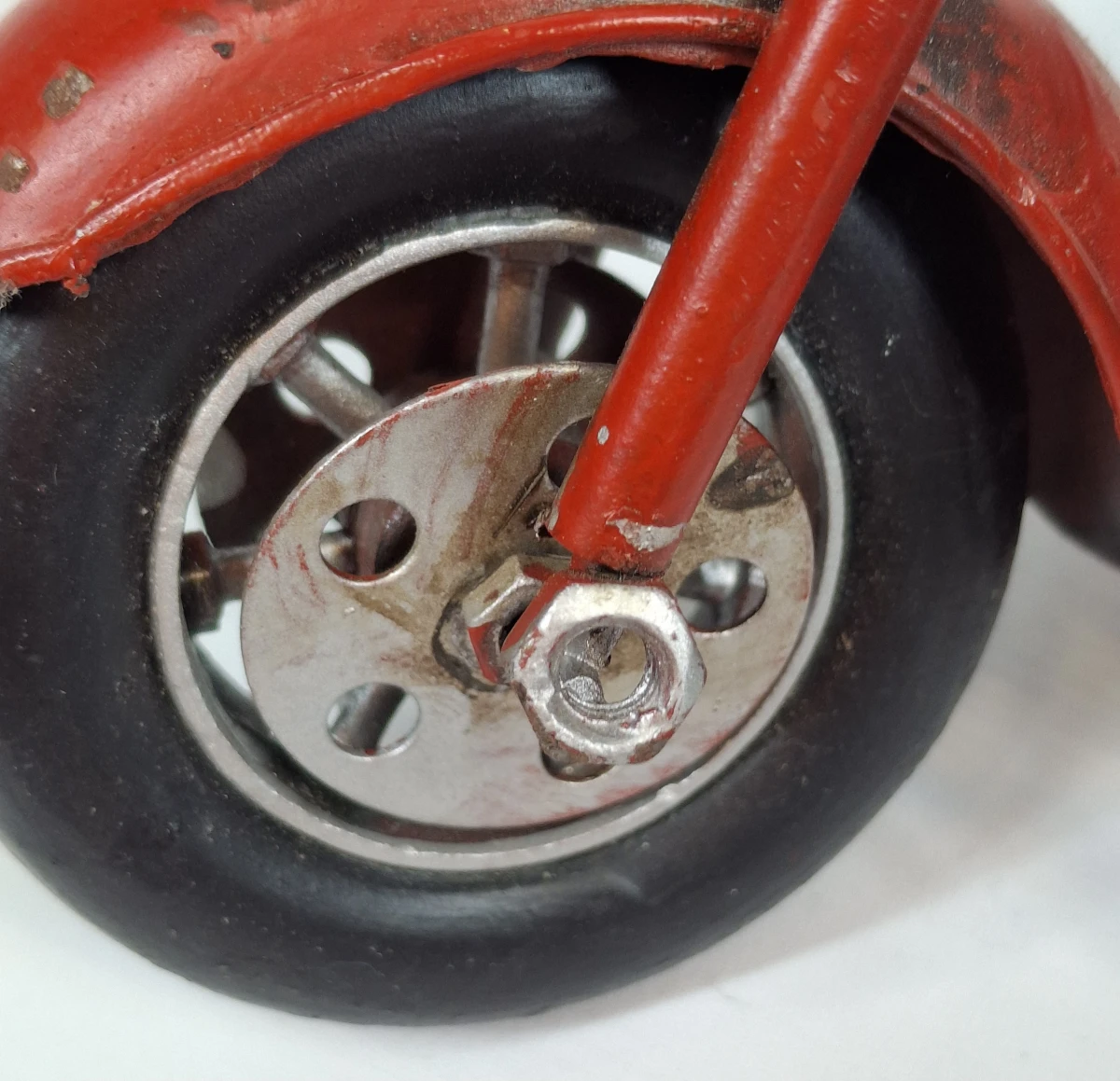 Metalen decoratieve motorfiets - foto 5