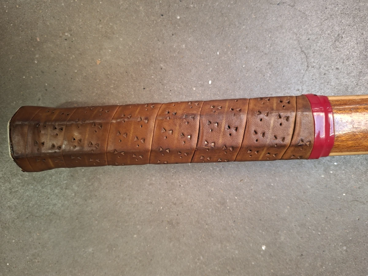 2 vintage houten Dunlop tennisrackets - foto 4