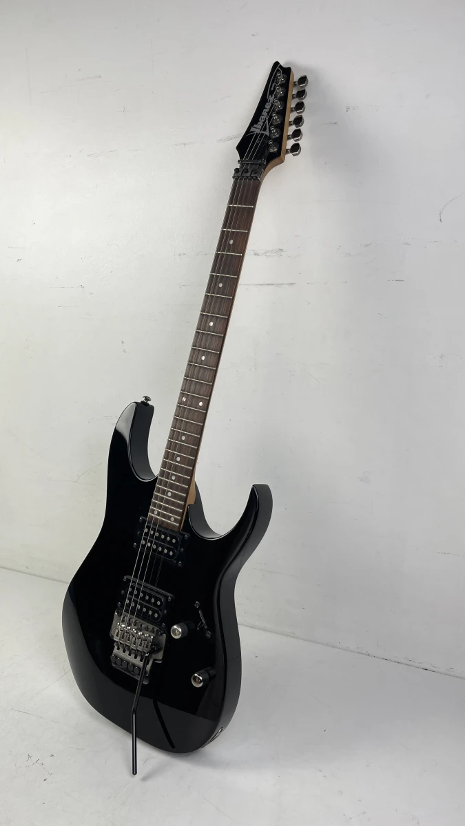 Elektrische gitaar Ibanez RG320 Black met Lo-TRS II tremolo - foto 2