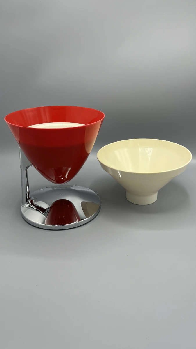 Digitale keukenweegschaal Casa Bugatti Uma rood design met timer - foto 3