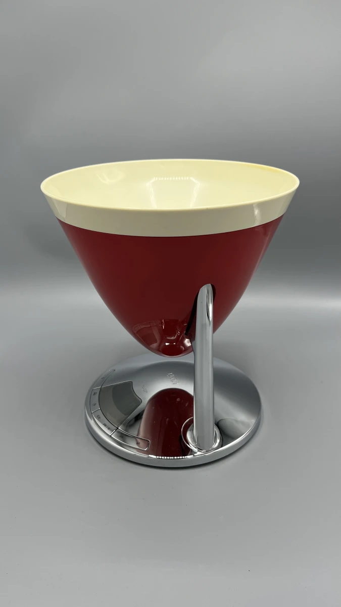 Digitale keukenweegschaal Casa Bugatti Uma rood design met timer - foto 4