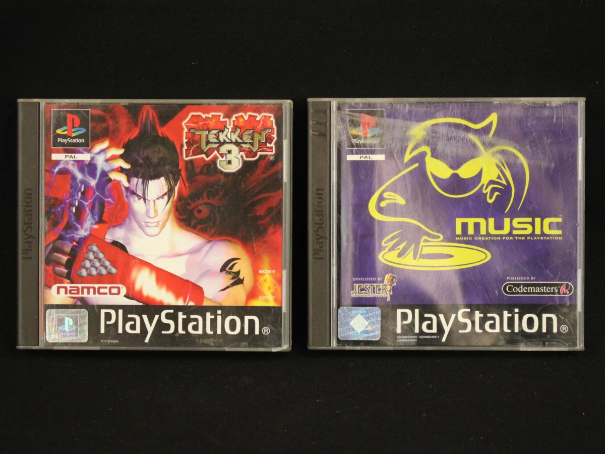 Set van 10 PlayStation 1 games in originele doosjes - foto 4