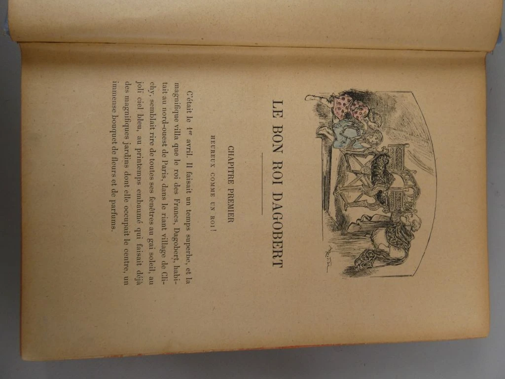 Le Bon Roi Dagobert - Boek uit 1918 met illustraties - foto 7