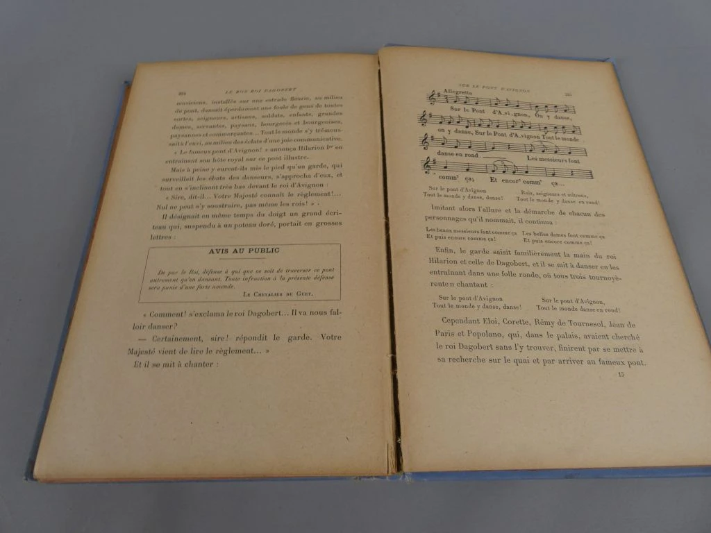 Le Bon Roi Dagobert - Boek uit 1918 met illustraties - foto 9