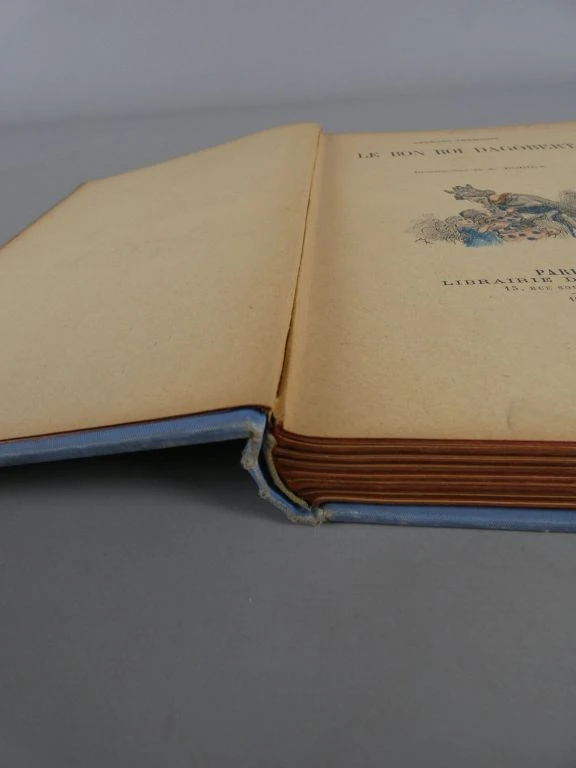 Le Bon Roi Dagobert - Boek uit 1918 met illustraties - foto 11
