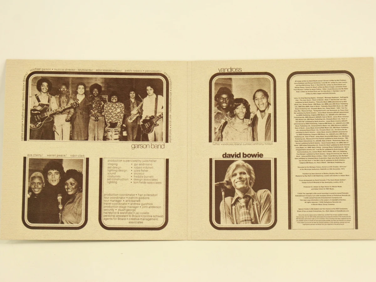 2-LP David Bowie - I'm Only Dancing (The Soul Tour 74) - foto 4