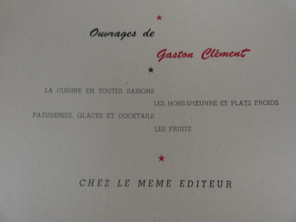 Kookboek Le Conseiller Culinaire uit 1952 - foto 5