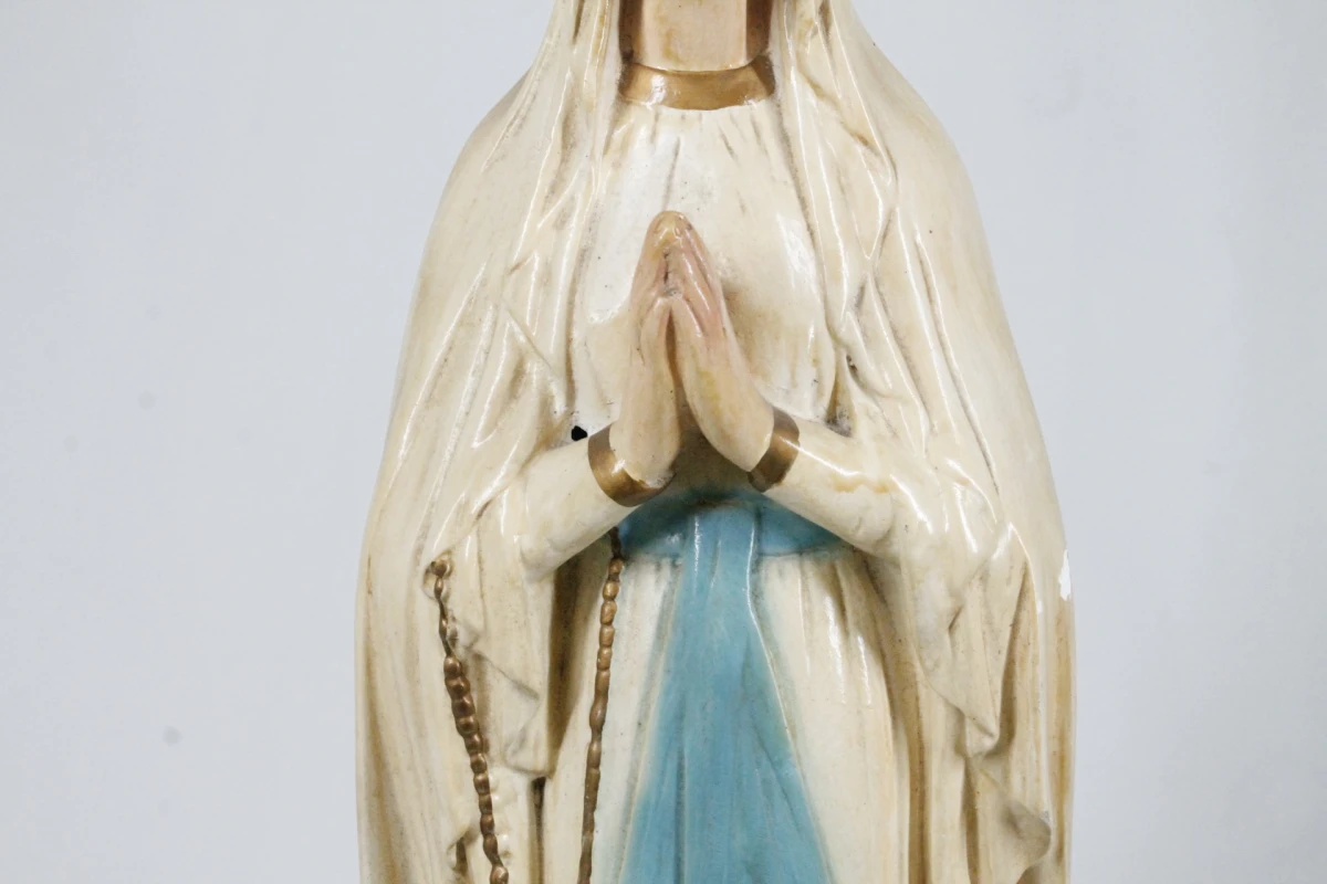 Mariabeeld van Onze-Lieve-Vrouw van Lourdes - foto 4