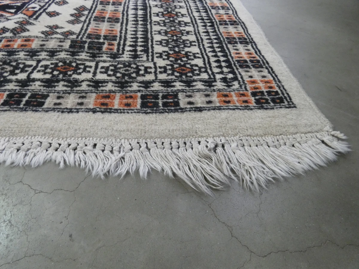 Handgeknoopt Afghaans Mushwani / Baluch Accenttapijt (81 x 104 cm) - foto 6
