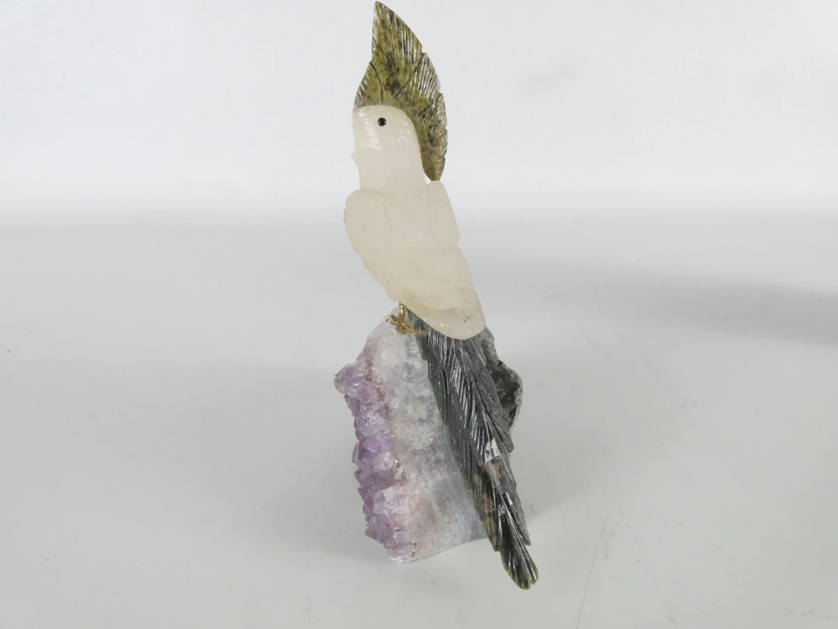 Twee decoratieve vogelsculpturen - foto 10