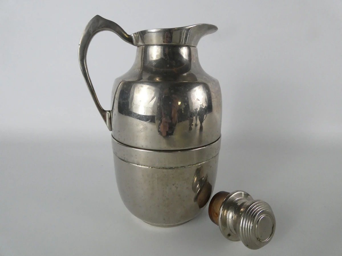 Vintage verzilverd koffie- en theeservies, 5-delig - foto 3