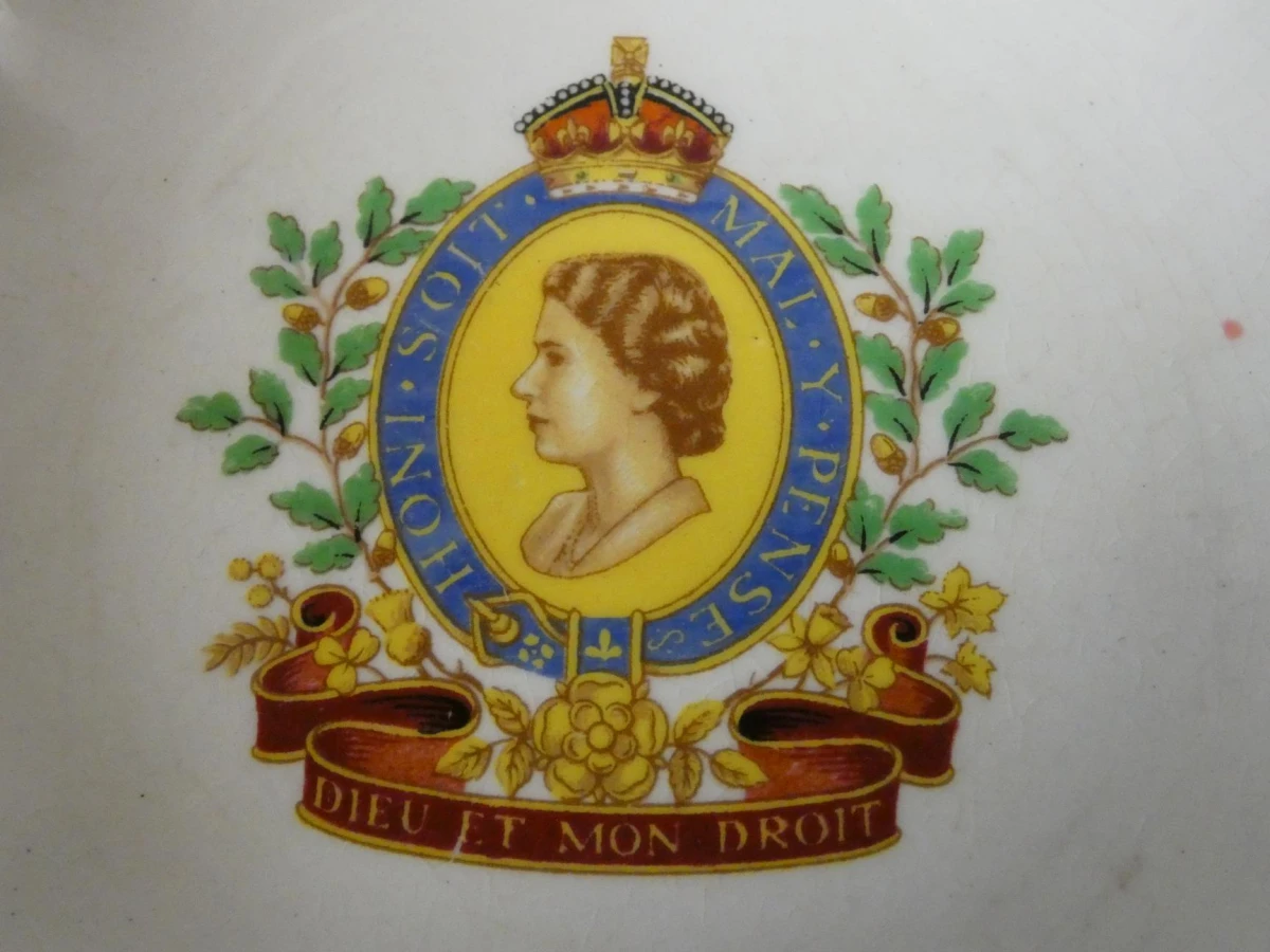 Herdenkingsschaaltje kroning Koningin Elizabeth II (1953) - foto 4