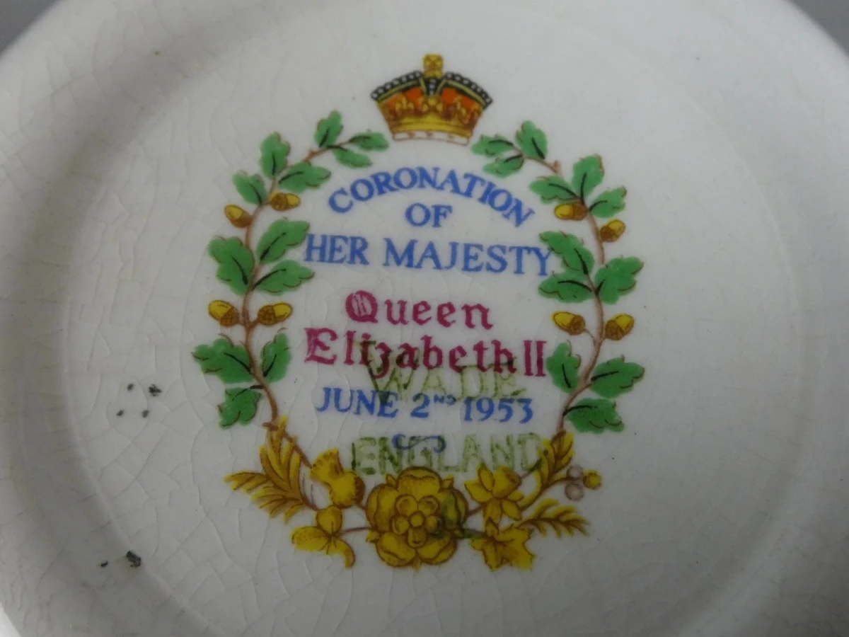 Herdenkingsschaaltje kroning Koningin Elizabeth II (1953) - foto 3