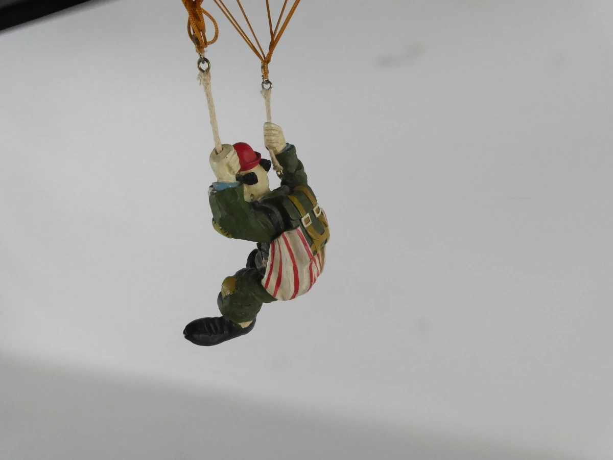 Vintage hangende parachuteclown - foto 6
