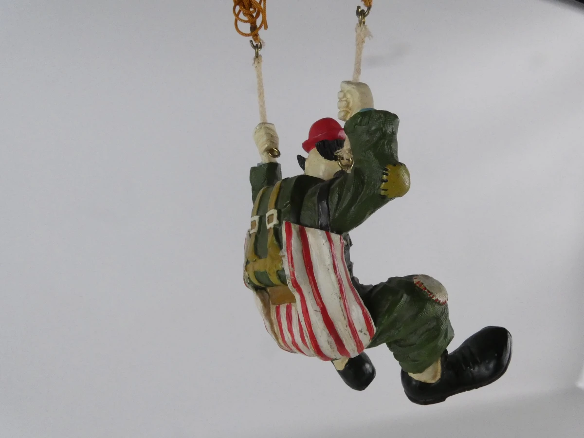 Vintage hangende parachuteclown - foto 7