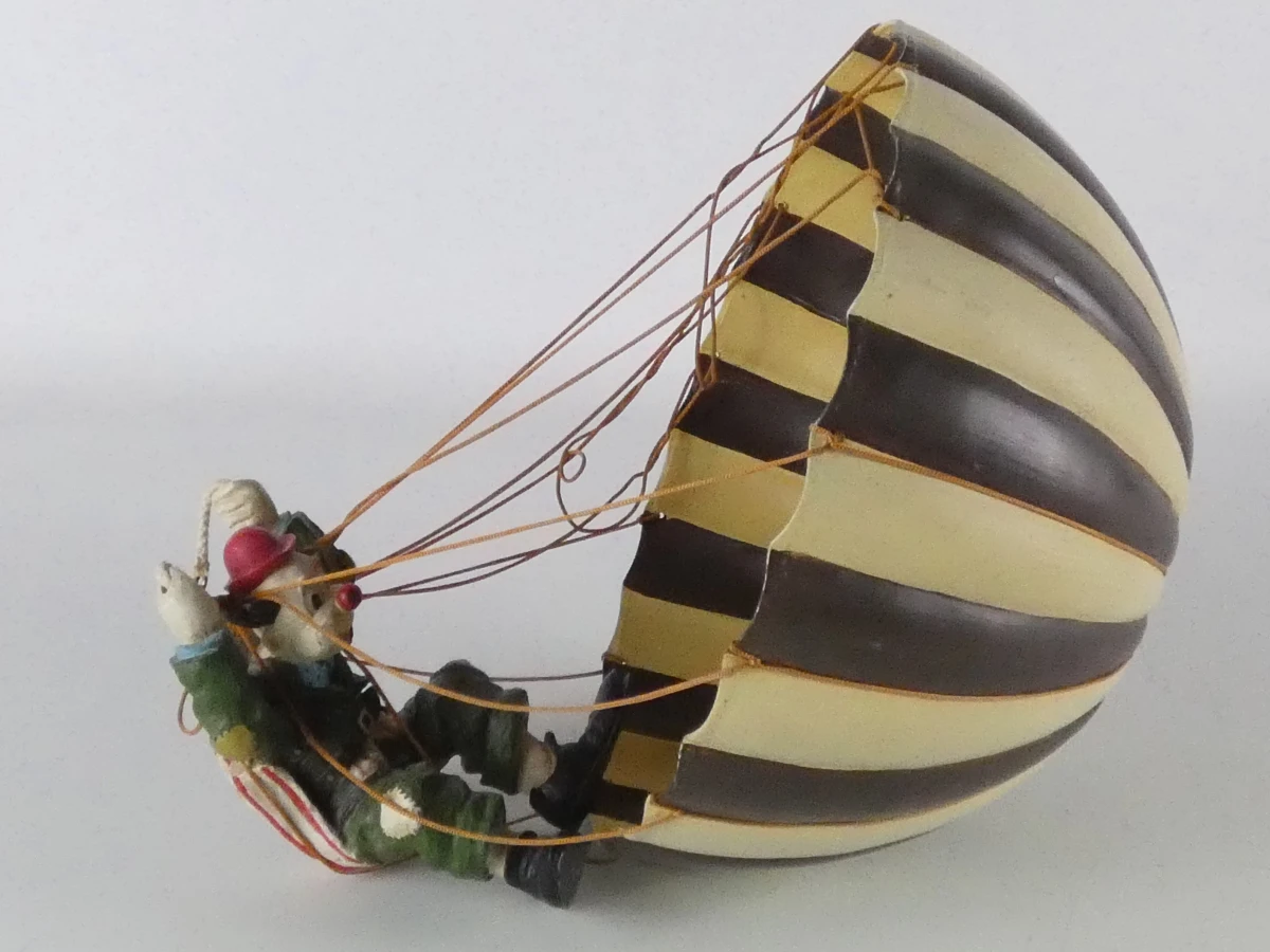 Vintage hangende parachuteclown - foto 14
