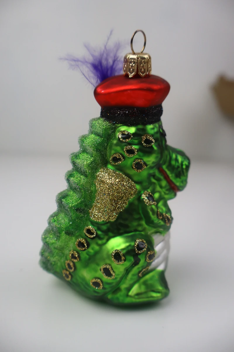 Kerstornamenten (draak, ruiterfiguur en gekleed paar) - foto 5