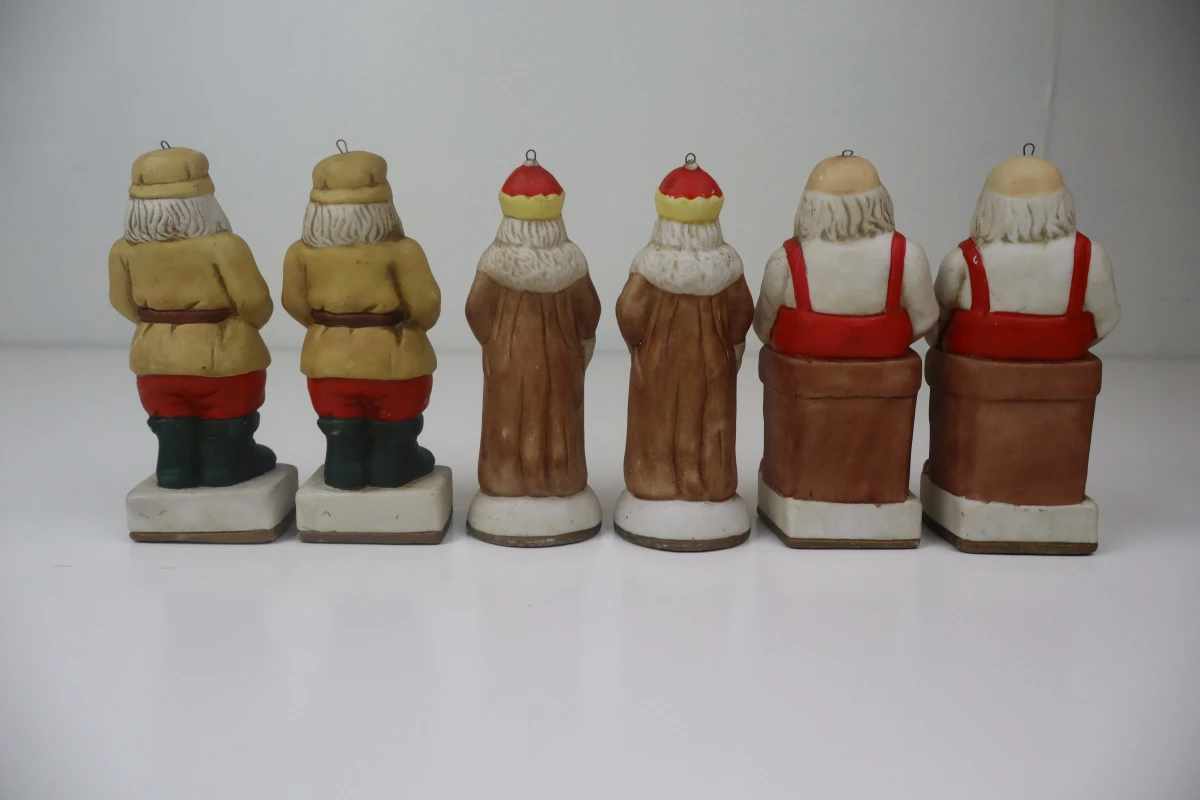 Vintage Kerstornamenten "Santa Around the World" - foto 7