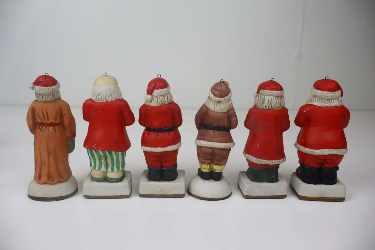 Vintage Kerstornamenten "Santa Around the World" - foto 6