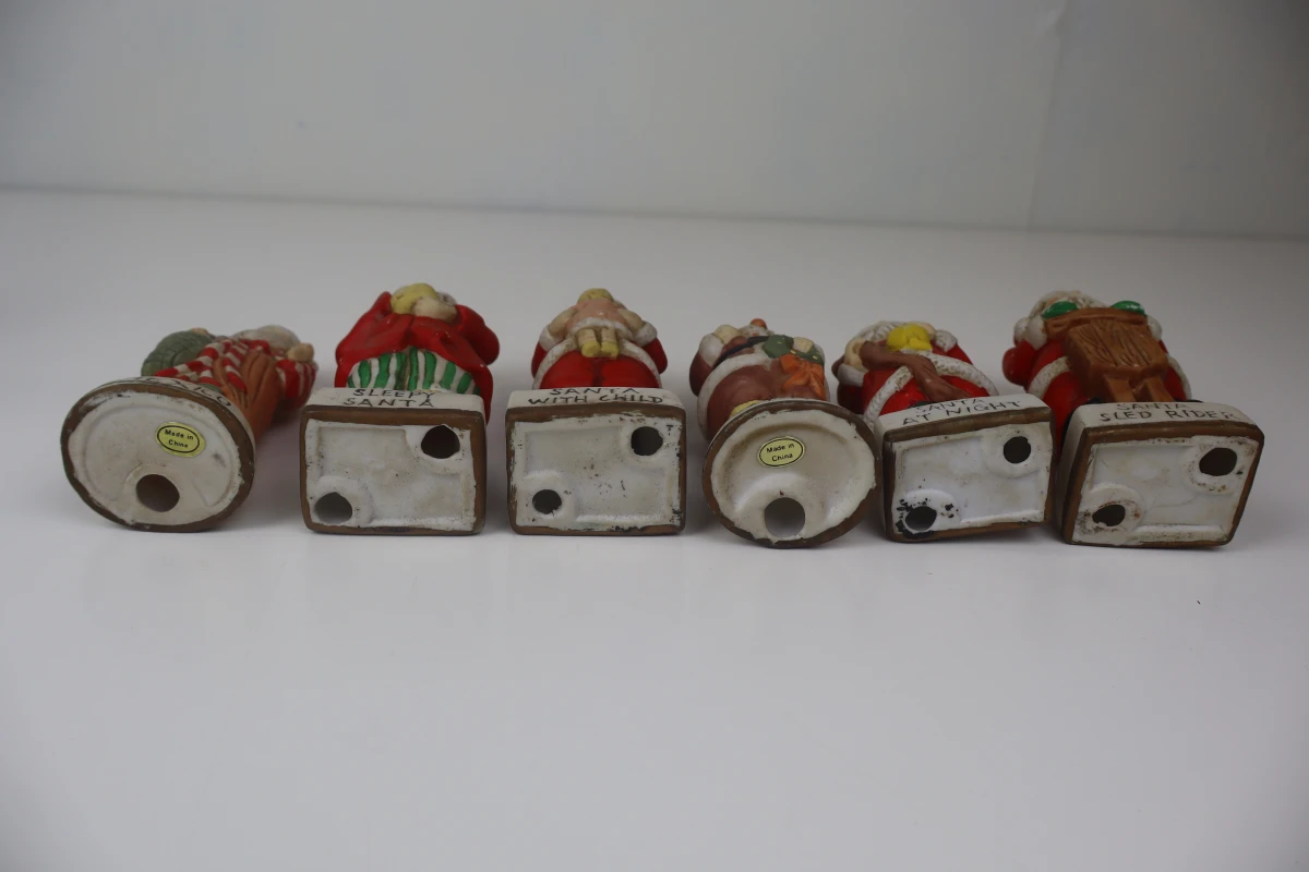 Vintage Kerstornamenten "Santa Around the World" - foto 4