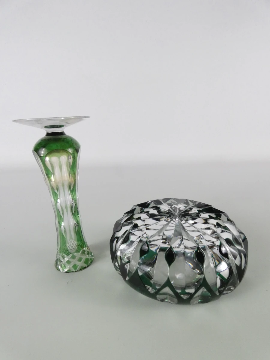 Set Val Saint Lambert Kristal – Smaragdgroen - foto 4
