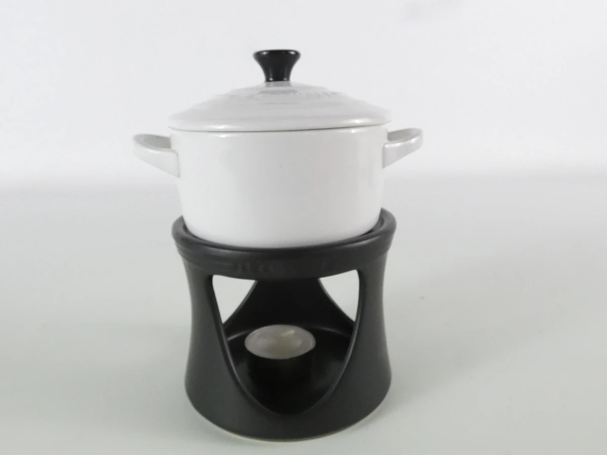 Le Creuset mini cocotte fondue set met 3 mini stoofpannetjes - foto 10