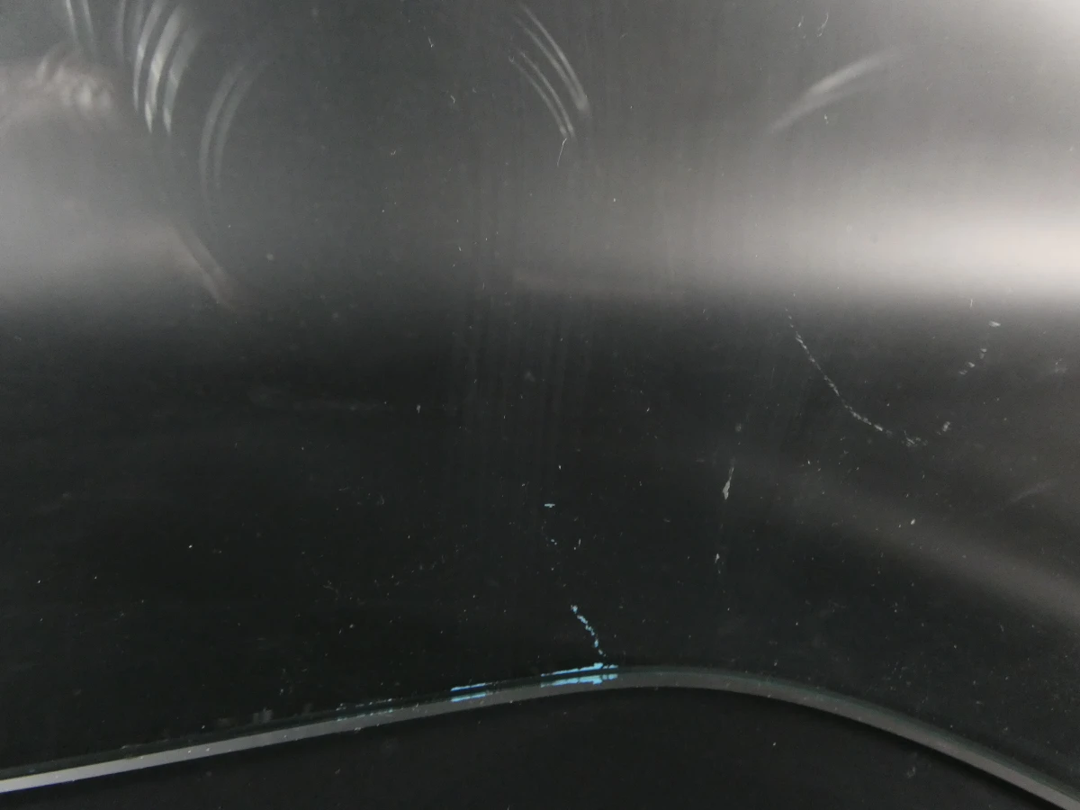 Glazen U-vormige 'waterfall' bijzettafel - foto 5