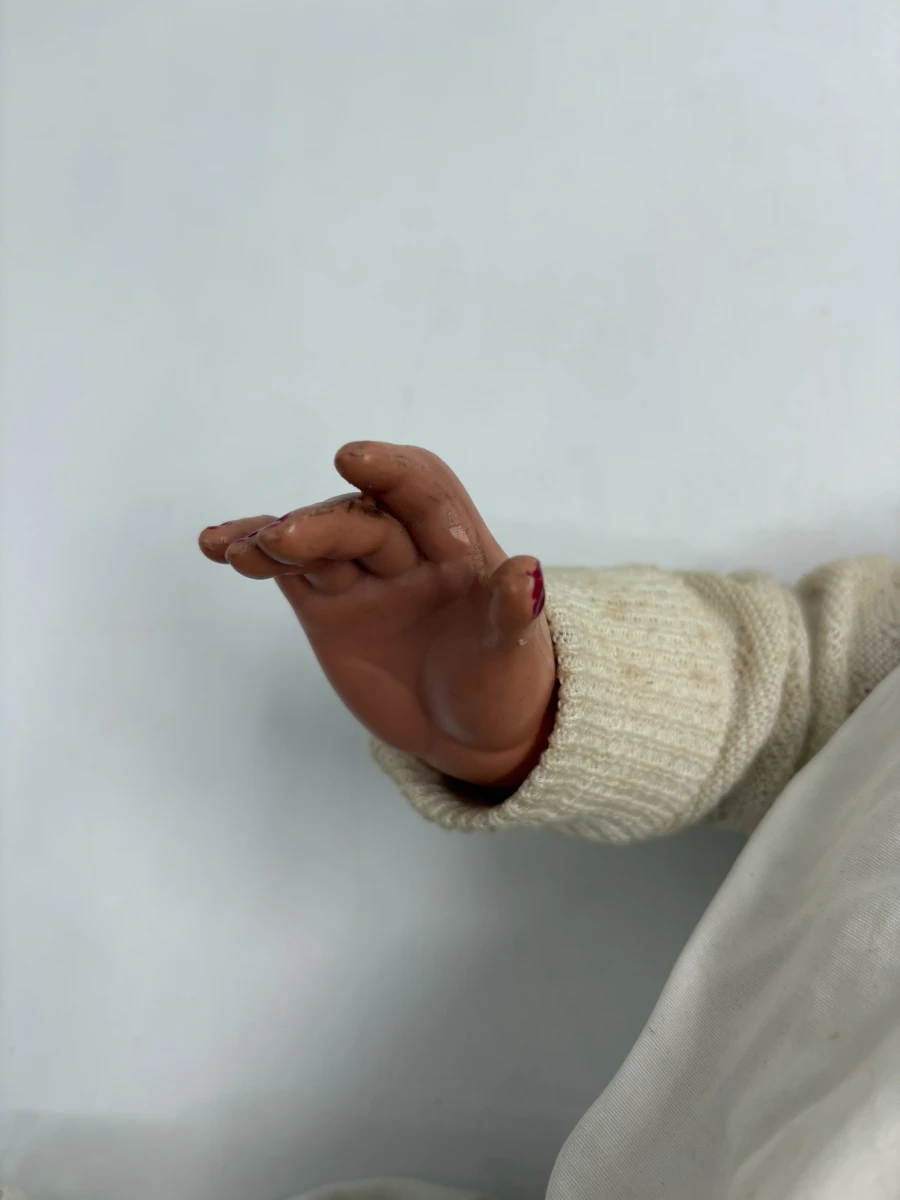 Grote antieke Schildkröt pop met geluidsmechanisme – Model 64 – Celluloid / Hard plastic - foto 13