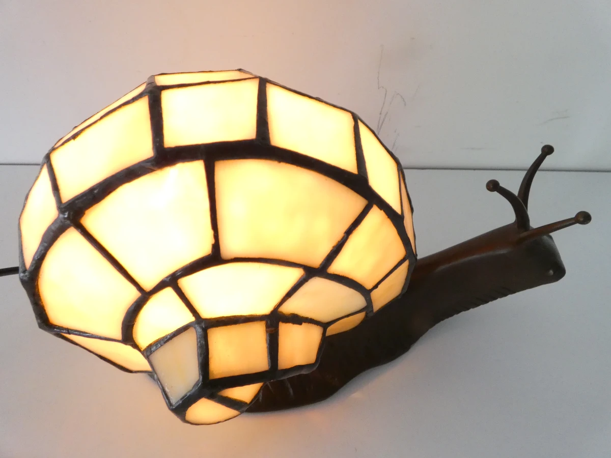 Art Lamp T-500 – Tiffany-stijl slakkenlamp - foto 2