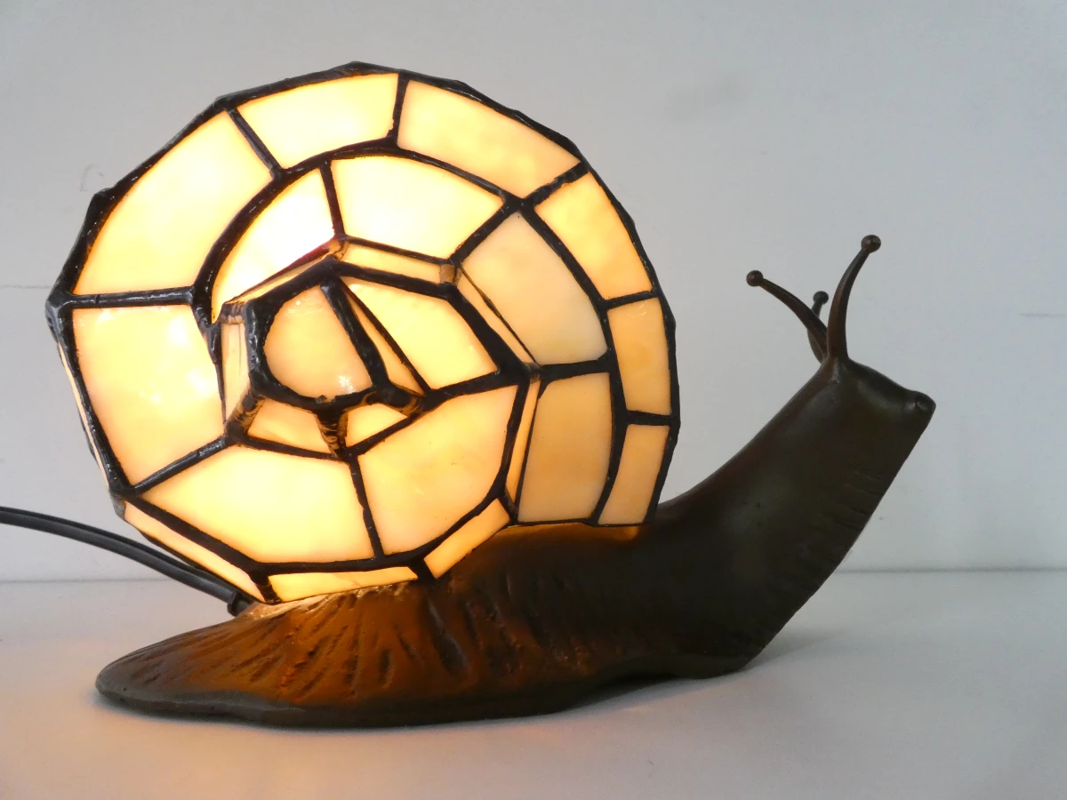 Art Lamp T-500 – Tiffany-stijl slakkenlamp - foto 3