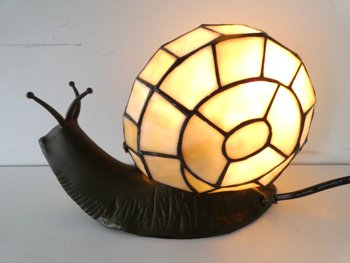 Art Lamp T-500 – Tiffany-stijl slakkenlamp - foto 5