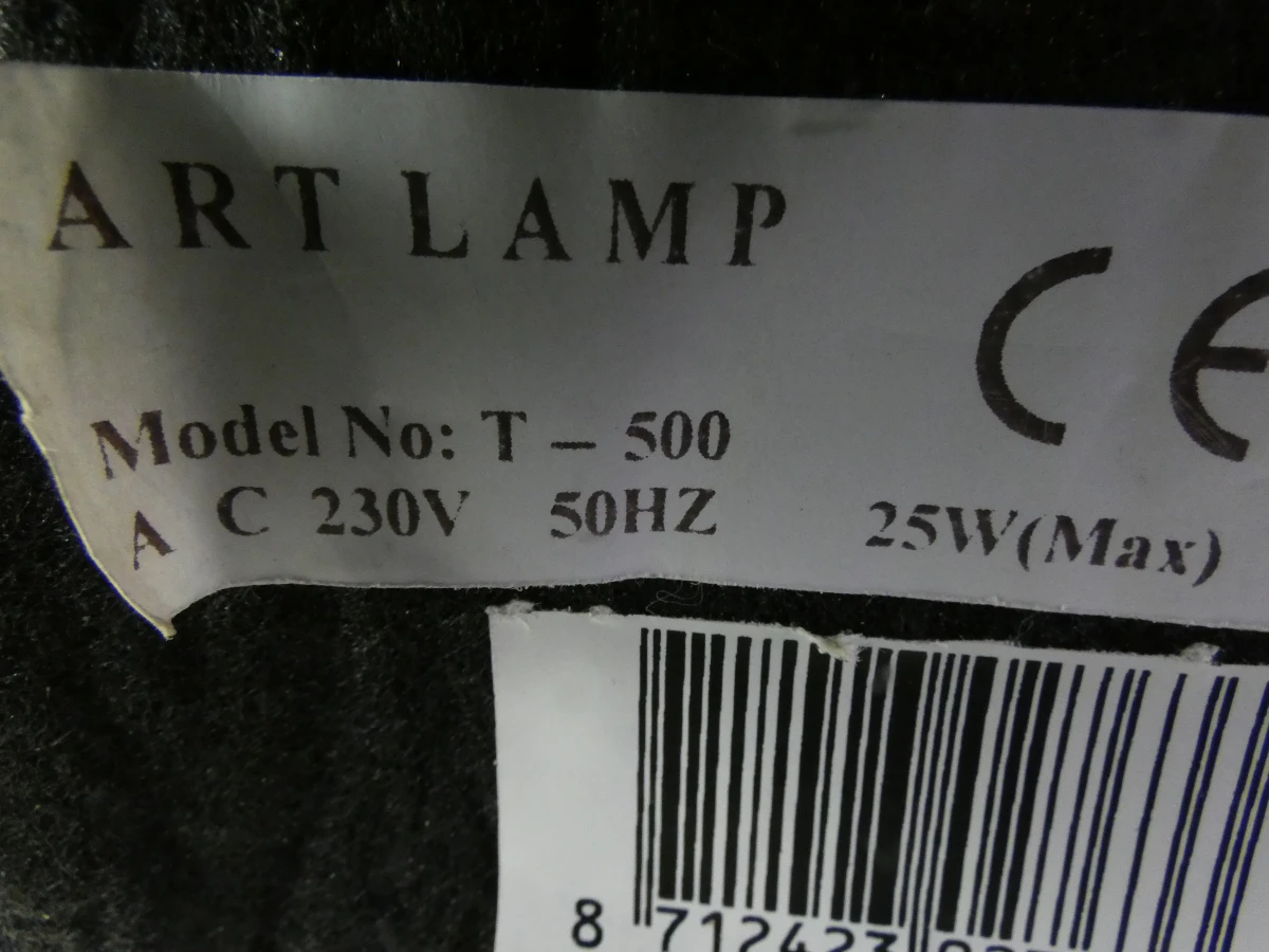 Art Lamp T-500 – Tiffany-stijl slakkenlamp - foto 12