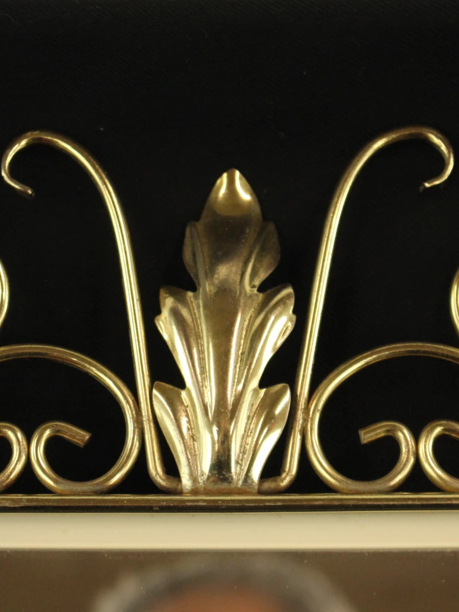 Vintage Hollywood Regency wandspiegel (jaren '50/'60) - foto 5